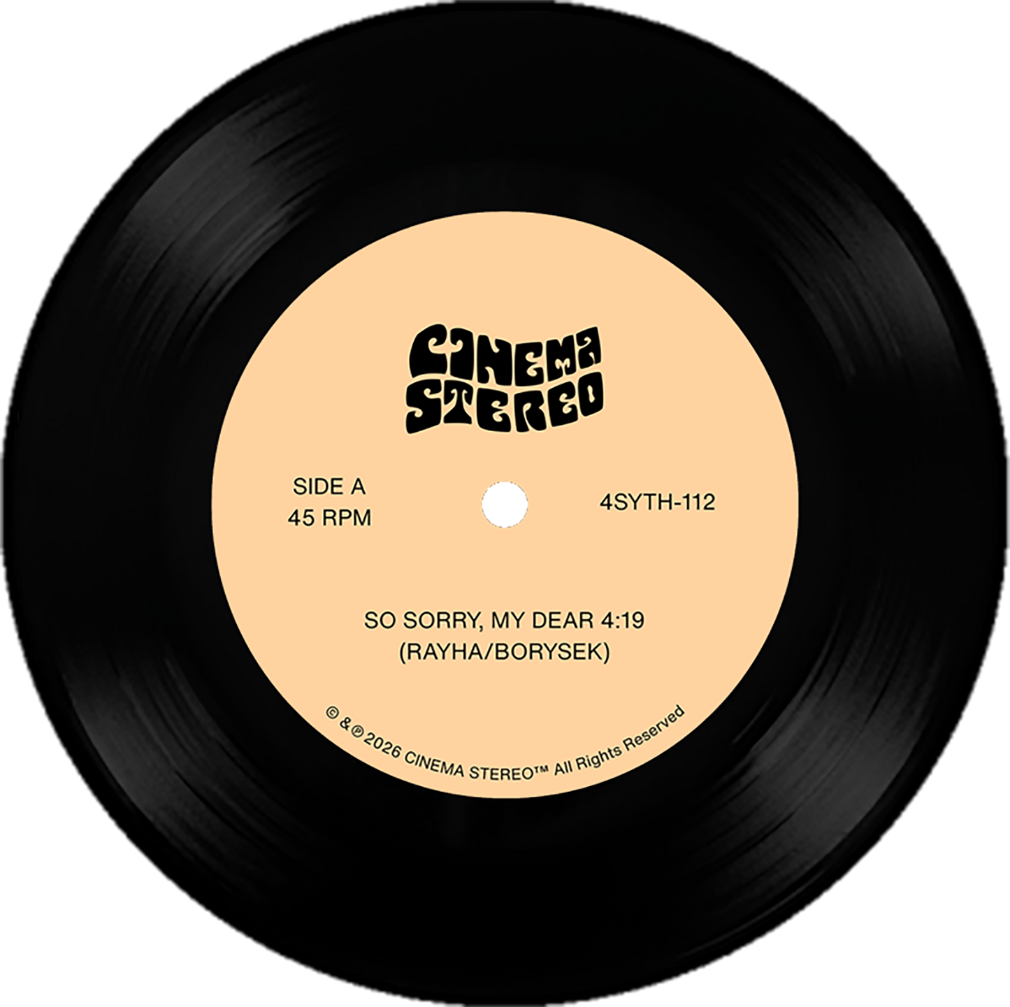 So Sorry, My Dear 7" Vinyl (Pre-Order)